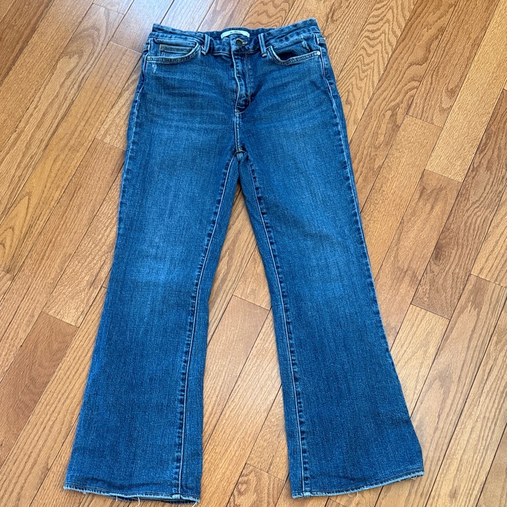 Sam Edelman Dark Blue Flare Jeans size 10